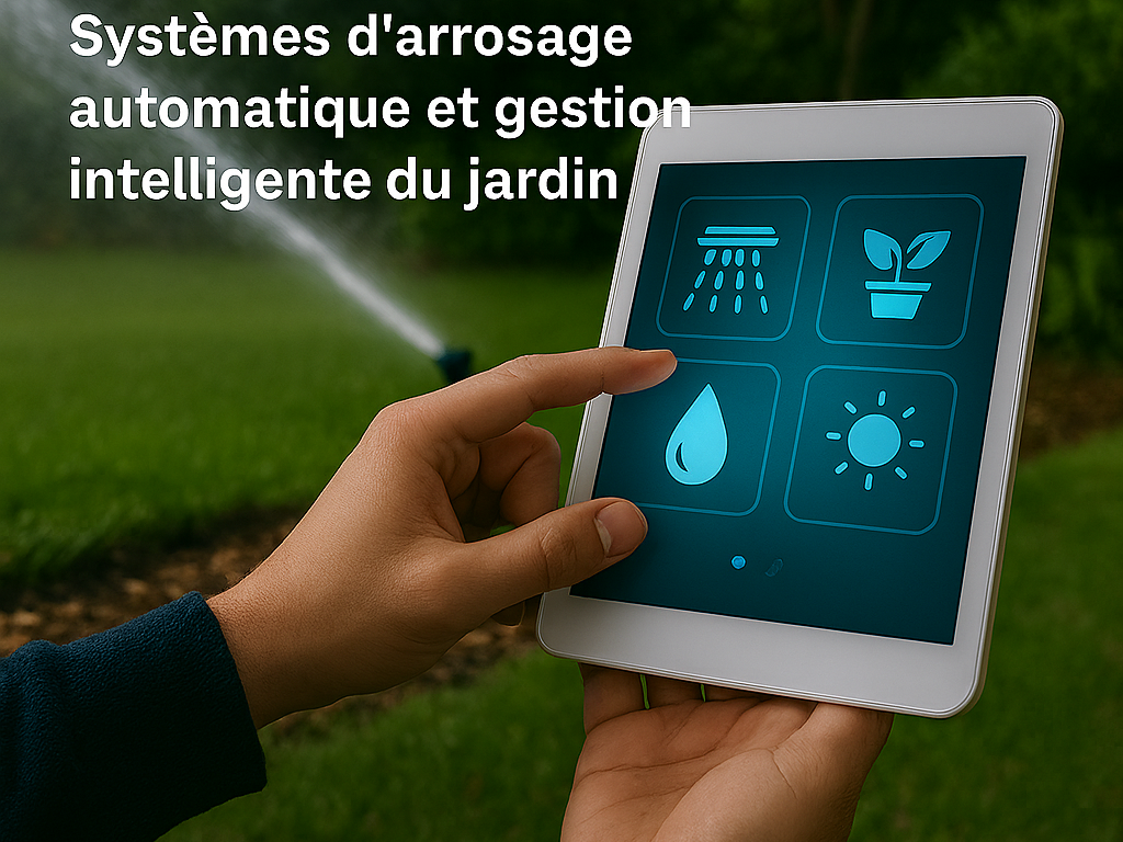 Domotique Tunisie – Systèmes d’arrosage automatique et gestion intelligente du jardin avec HK Vision